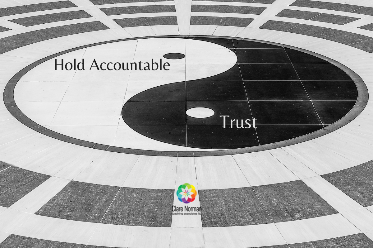 Hold Accountable and Trust