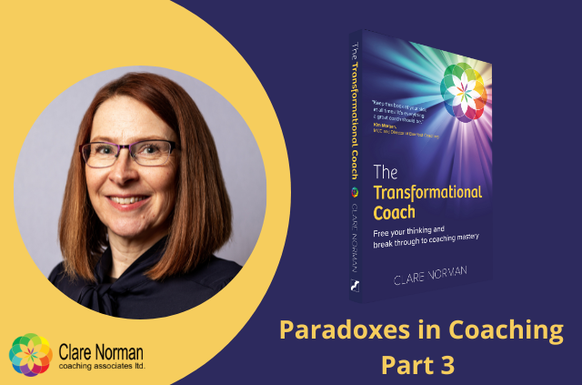 Paradoxes in Coaching 3