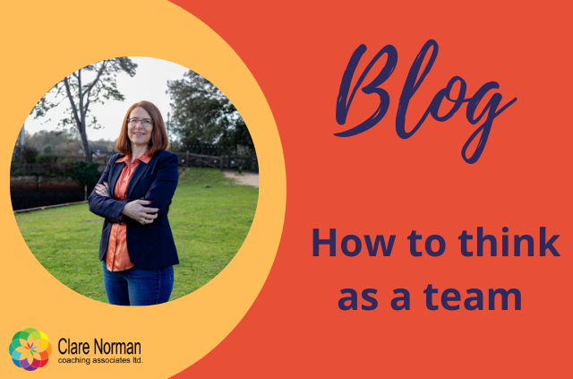 How to think as a team