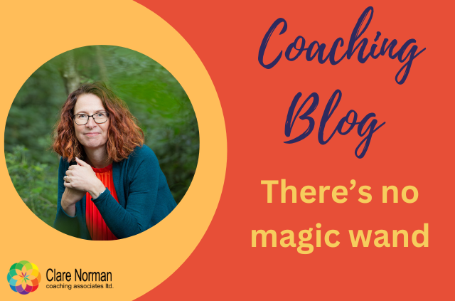 Theres no magic wand